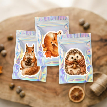 Woodland Friends Car Freshener Set of 3 — Fox, Squirrel & Hedgehog