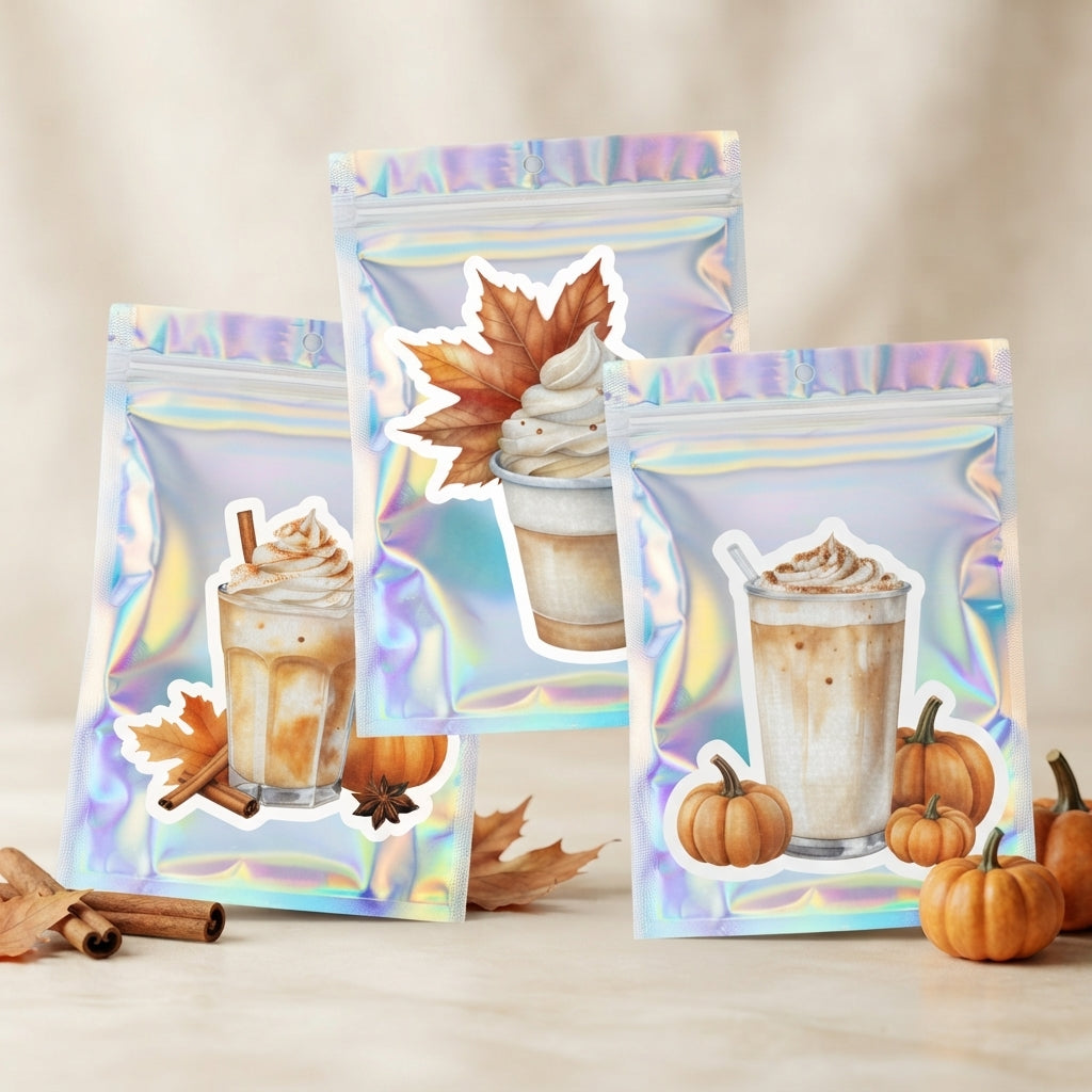 Harvest Coffee Car Freshener Set of 3 — Hot, Iced & To-Go
