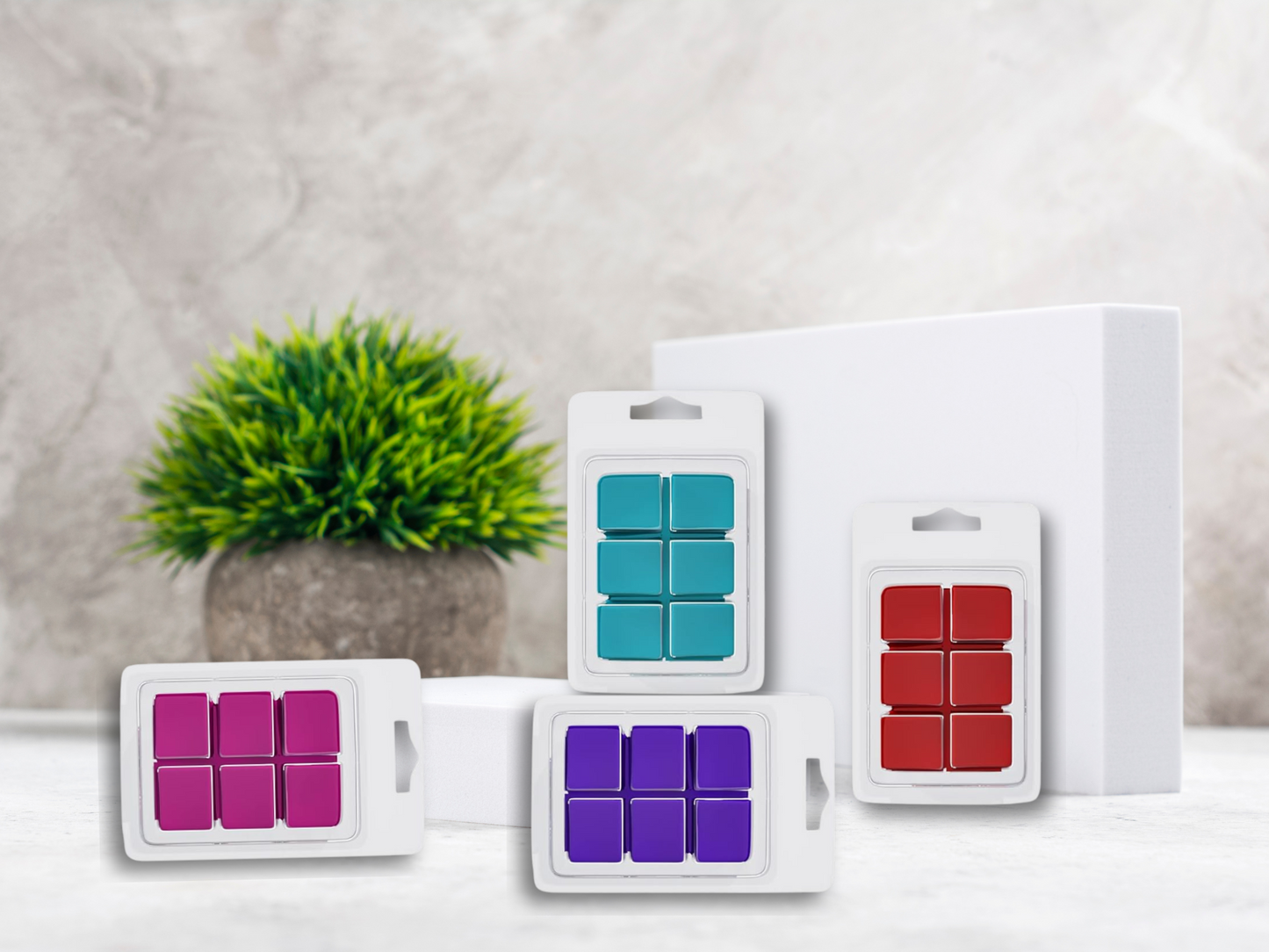 Clamshell Wax Melts - Romantic & Floral – Elegant Floral Blends for Gifting & Everyday Luxury