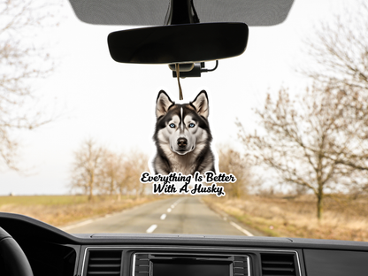 Dog Breed Car Air Freshener | 20+ Breeds | Double Sided |  High-Margin Pet Gift | Scented | Dog Mom Dog Dad Bestseller