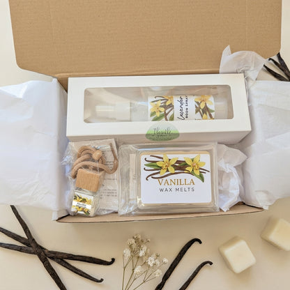 Vanilla Comfort Gift Box – Cozy Home Fragrance Set | 3, 4 or 6 Pieces