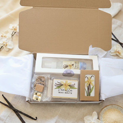 Vanilla Comfort Gift Box – Cozy Home Fragrance Set | 3, 4 or 6 Pieces