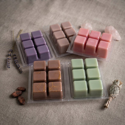 Clamshell Wax Melts – Cozy & Comforting | Warm, Inviting Scents