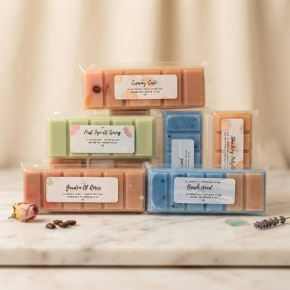 Wax Melts Bar – Spring & Summer | Fresh, Fruity & Floral Scents
