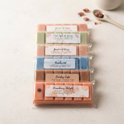 Wax Melts Bar – Spring & Summer | Fresh, Fruity & Floral Scents