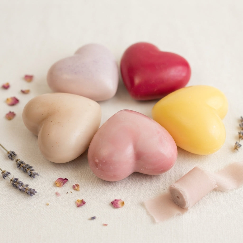 Decorative scented wax heart freshener in our best-selling signature scents