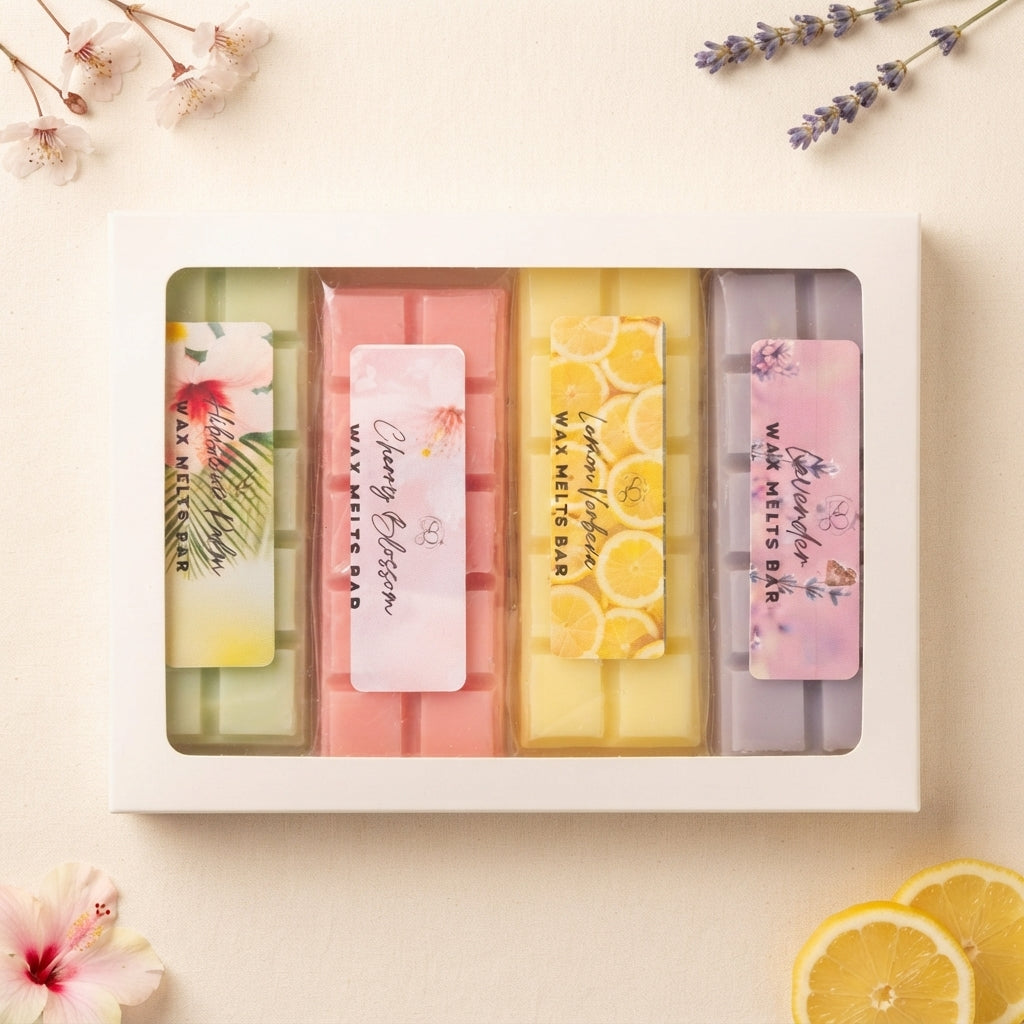 Build Your Own Wax Melts Bar Gift Box — Pick Any 4 Scents