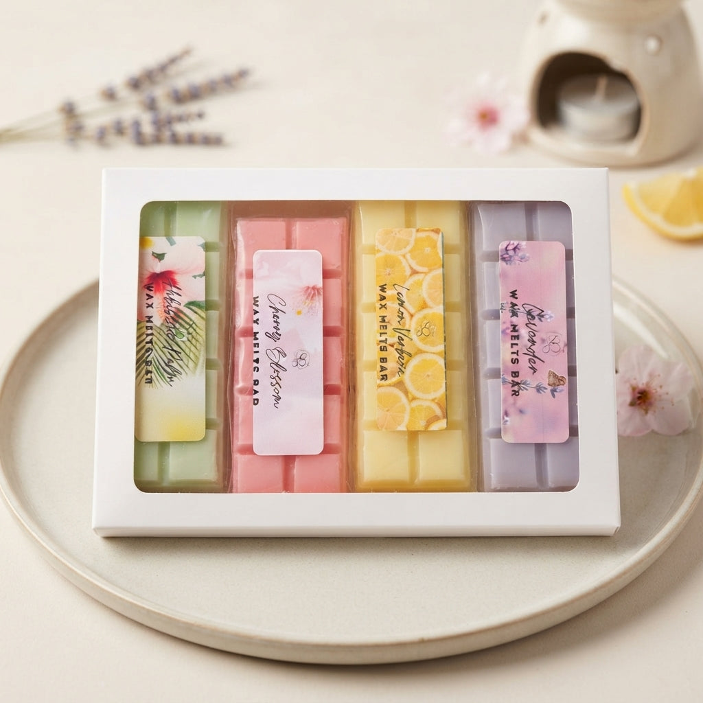 Build Your Own Wax Melts Bar Gift Box — Pick Any 4 Scents