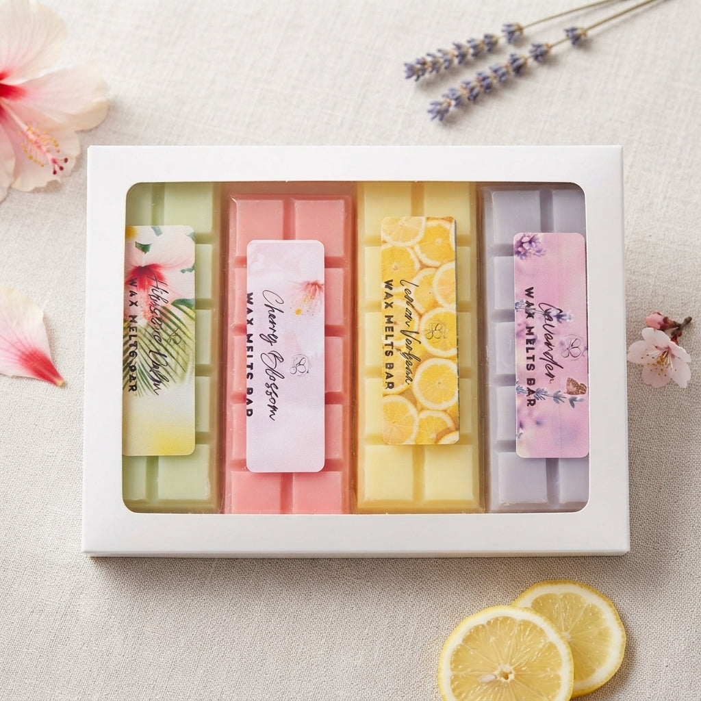 Build Your Own Wax Melts Bar Gift Box — Pick Any 4 Scents