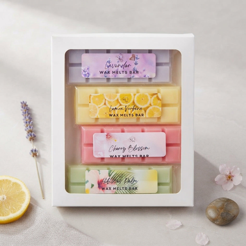 Build Your Own Wax Melts Bar Gift Box — Pick Any 4 Scents
