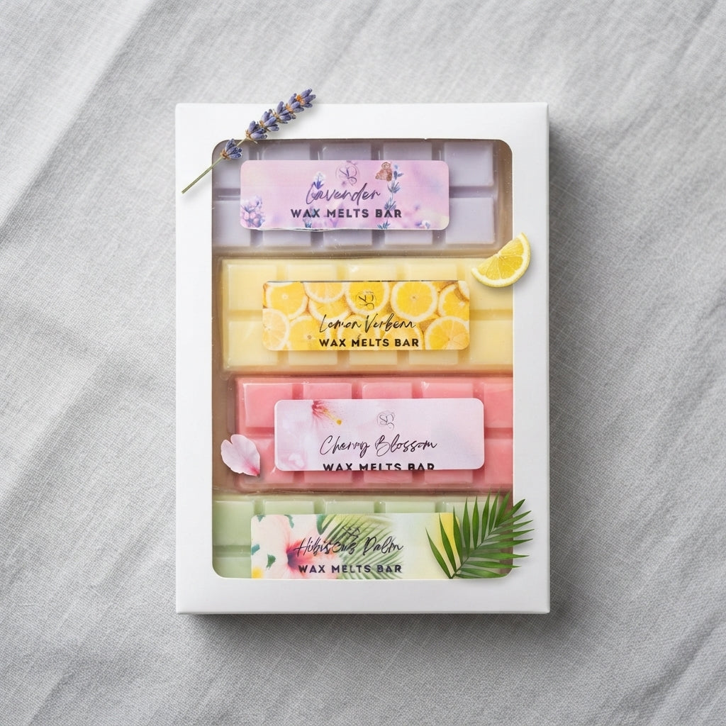 Build Your Own Wax Melts Bar Gift Box — Pick Any 4 Scents