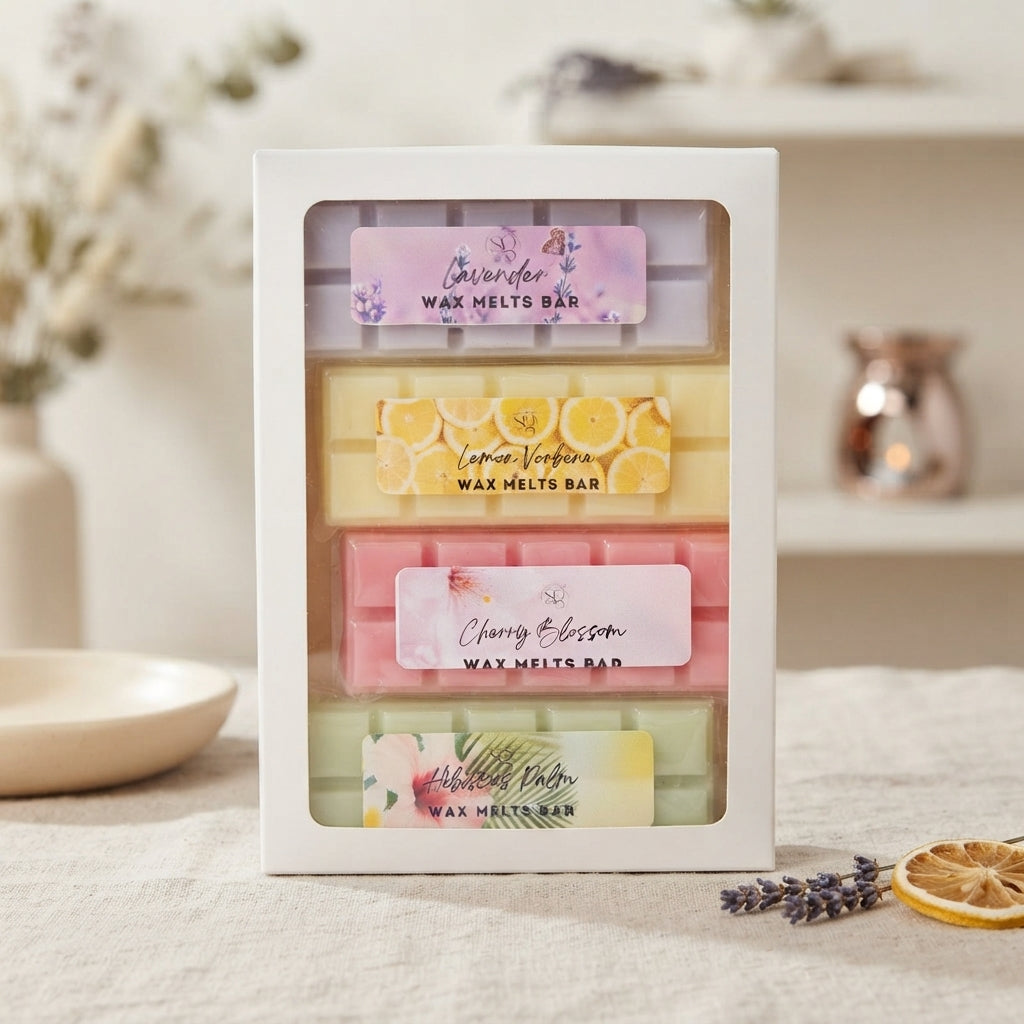 Build Your Own Wax Melts Bar Gift Box — Pick Any 4 Scents