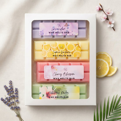Build Your Own Wax Melts Bar Gift Box — Pick Any 4 Scents
