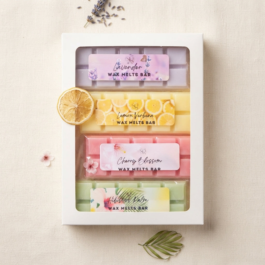 Build Your Own Wax Melts Bar Gift Box — Pick Any 4 Scents