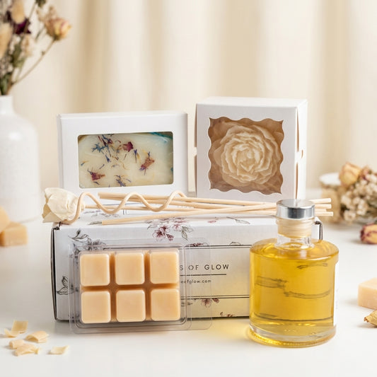 Vanilla Comfort Gift Box – Cozy Home Fragrance Set | 3, 4 or 6 Pieces