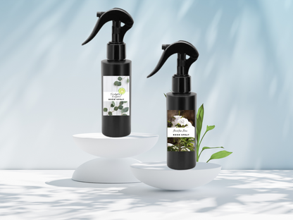 Masculine Room Spray Collection – Handcrafted Room & Linen Sprays with Bold, Sophisticated Scents Like Speakeasy, Obsidian, and Bergamot Eucalyptus