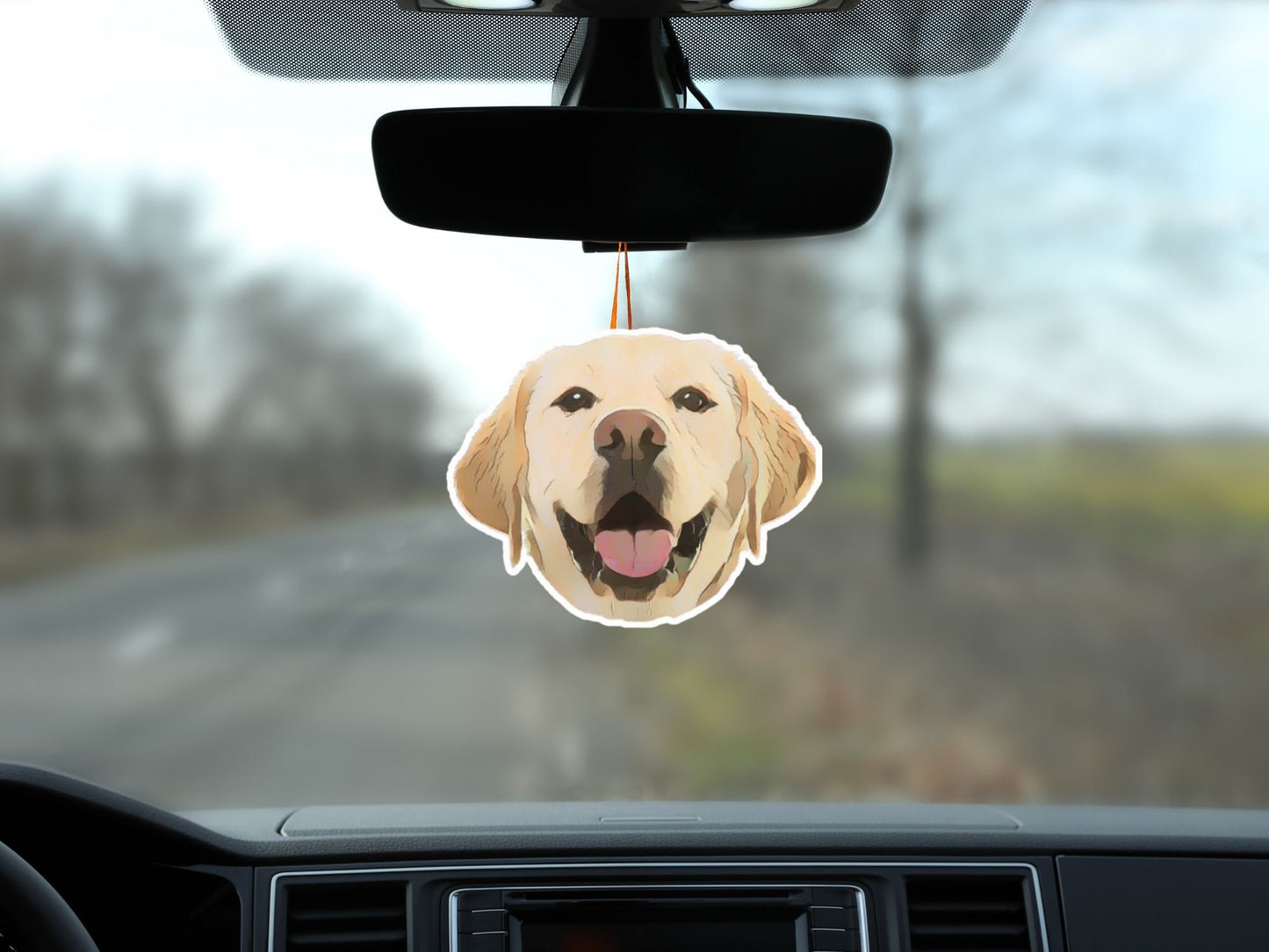 Custom Cartoon pet gift | Personalized  car freshener | Air freshener | gift for pet lovers | Dog dad gift | Gift for cat owner | Strong sc