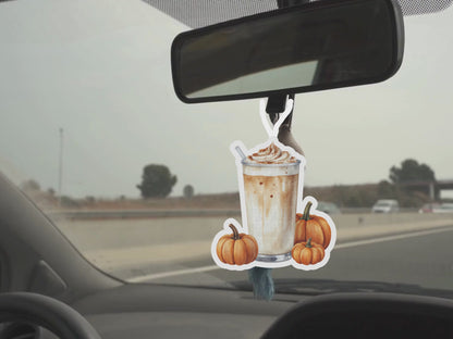 Harvest Coffee Car Freshener Set of 3 — Hot, Iced & To-Go