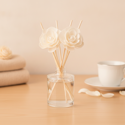 Floral & Feminine Reed Diffuser Collection – Rose, Lavender & Jasmine