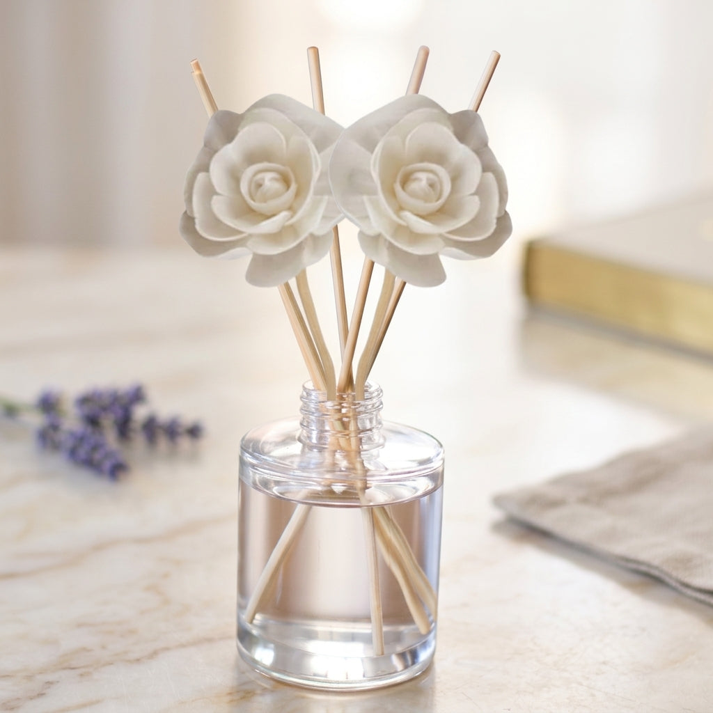 Floral & Feminine Reed Diffuser Collection – Rose, Lavender & Jasmine